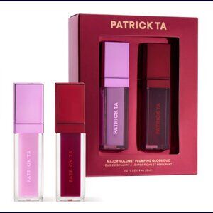 NIB 🆕PATRICK TA Major Volume Plumping Gloss Duo ~ Limited Edition